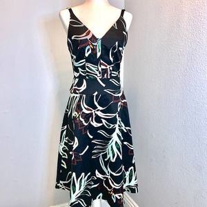 COOPER ST *NEW* Black Floral Print Dress